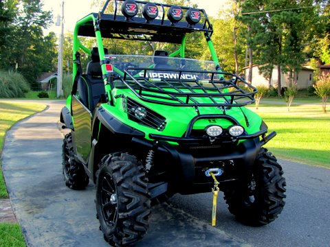 SuperWinch Terra 45 (2041 кг, трос - сталь), лебёдка квадроциклов и снегоходов