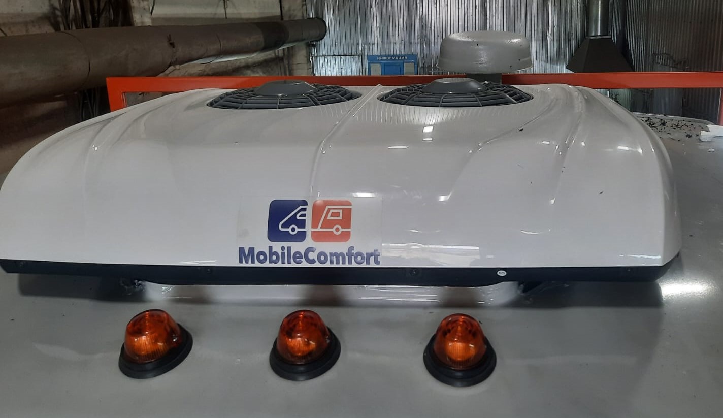 Кондиционер MobileComfort MC3224T, накрышный электрический моноблок 3.2кВт, 24V, с комплектом крепежа