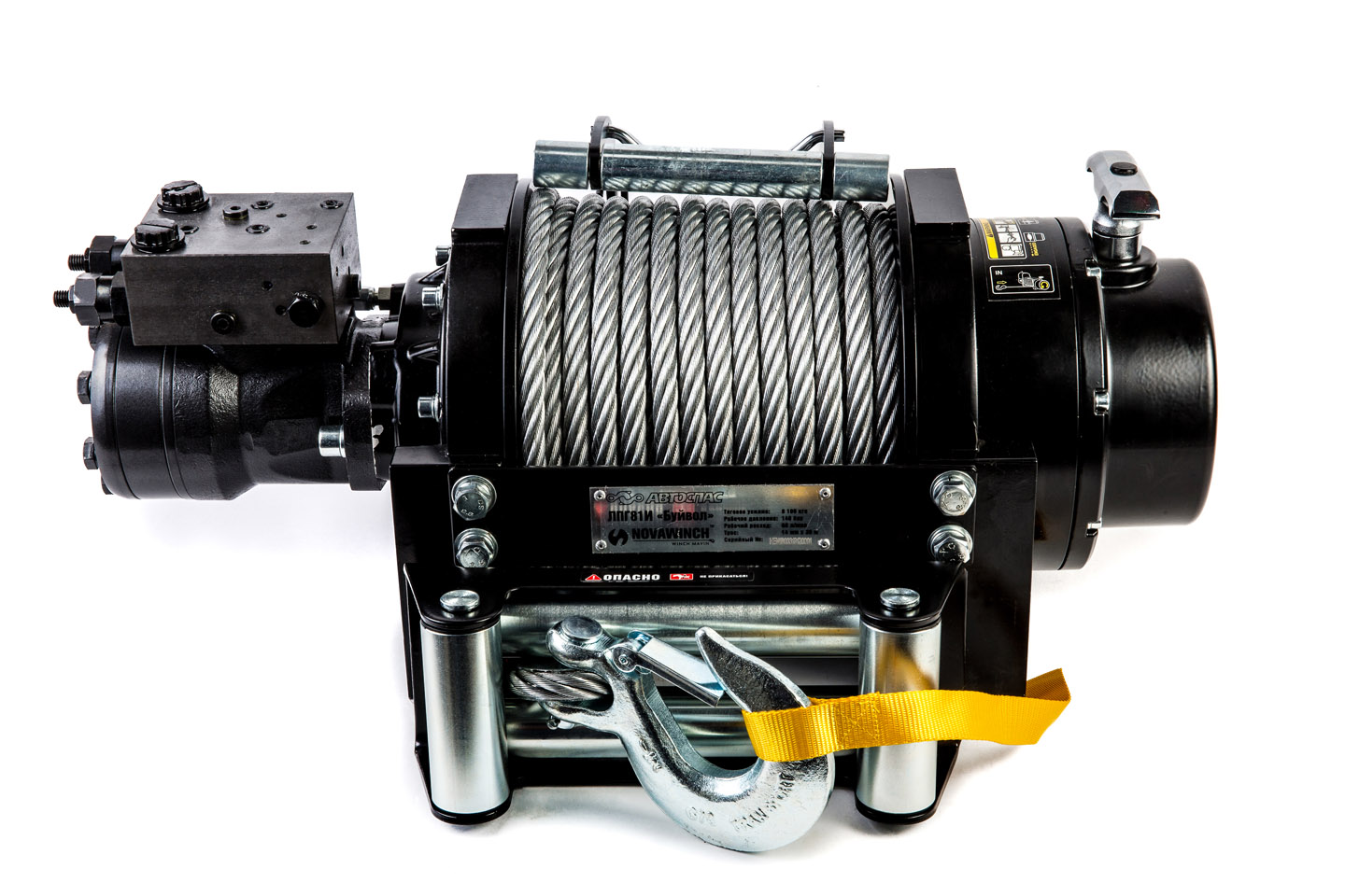 ЛПГ81И Буйвол, лебёдка гидравлическая