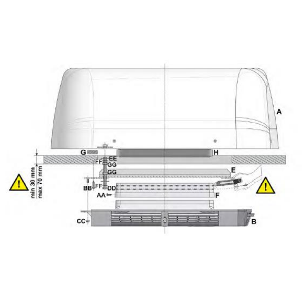 Autoclima RTEH 21, кондиционер накрышный
