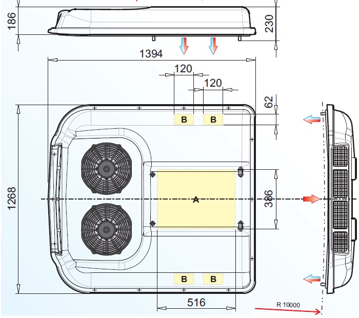 RT 145, 12В, Autoclima, кондиционер-моноблок