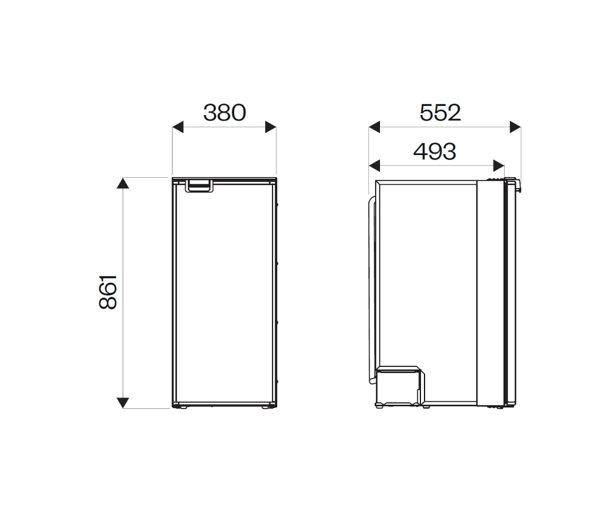 Холодильник Indel B Cruise 86 OFF