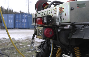 Come Up Cub 3 (1361 кг, трос стальной), лебёдка электрическая