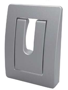 Откидной крючок для одежды, серебристый, GR-P70 Silver