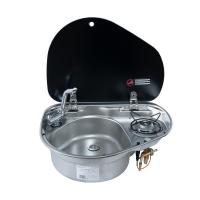 Встраиваемая варочная панель комбинированная для автодомов и яхт Libhof MO 8821L Tap+