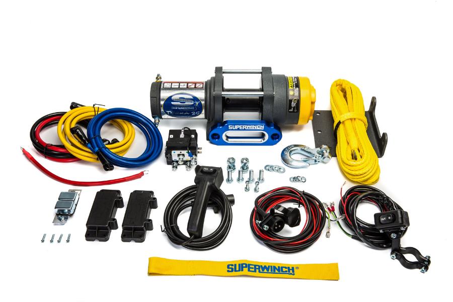 SuperWinch Terra 25SR (1134 кг, трос - синтетика),, лебёдка квадроциклов и снегоходов