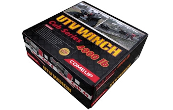 Come Up Cub 4S (1814 кг, трос синтетический), лебёдка электрическая