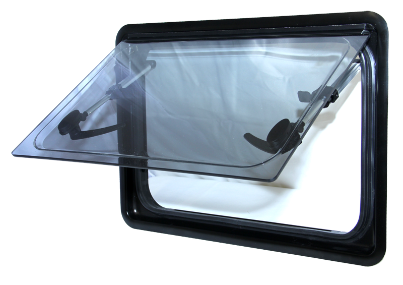 Окно откидное MobileComfort W7040R, 700х400mm,  шторка рулонная, антимаскитка