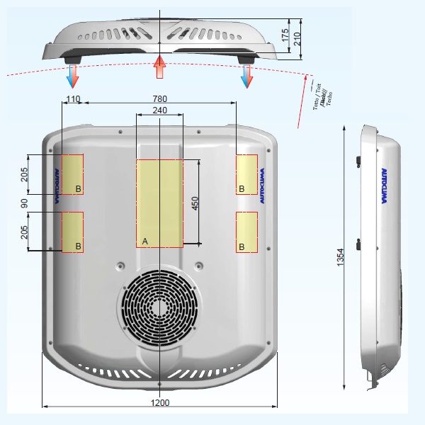 RT 120, 24В, Autoclima, кондиционер-моноблок