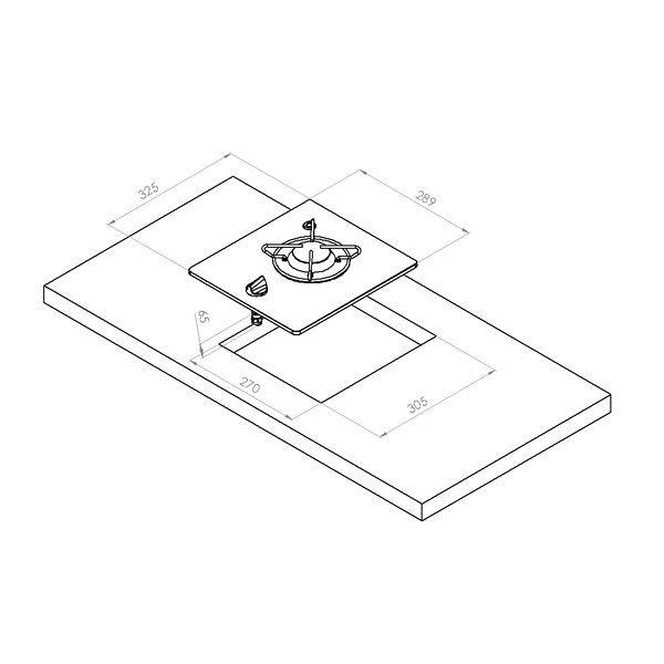 Варочная панель газовая PV 1320