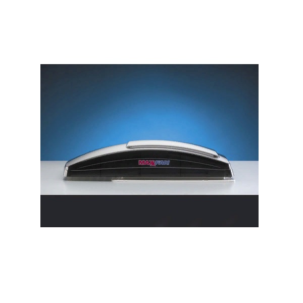 Люк с вентилятором MaxxFan Deluxe (400Х400 мм), чёрный