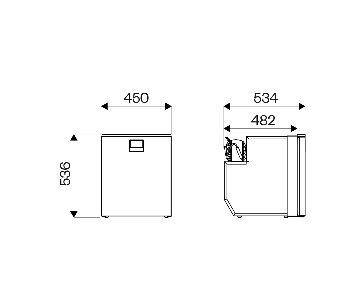 Холодильник  Indel B Elite 65 OFF