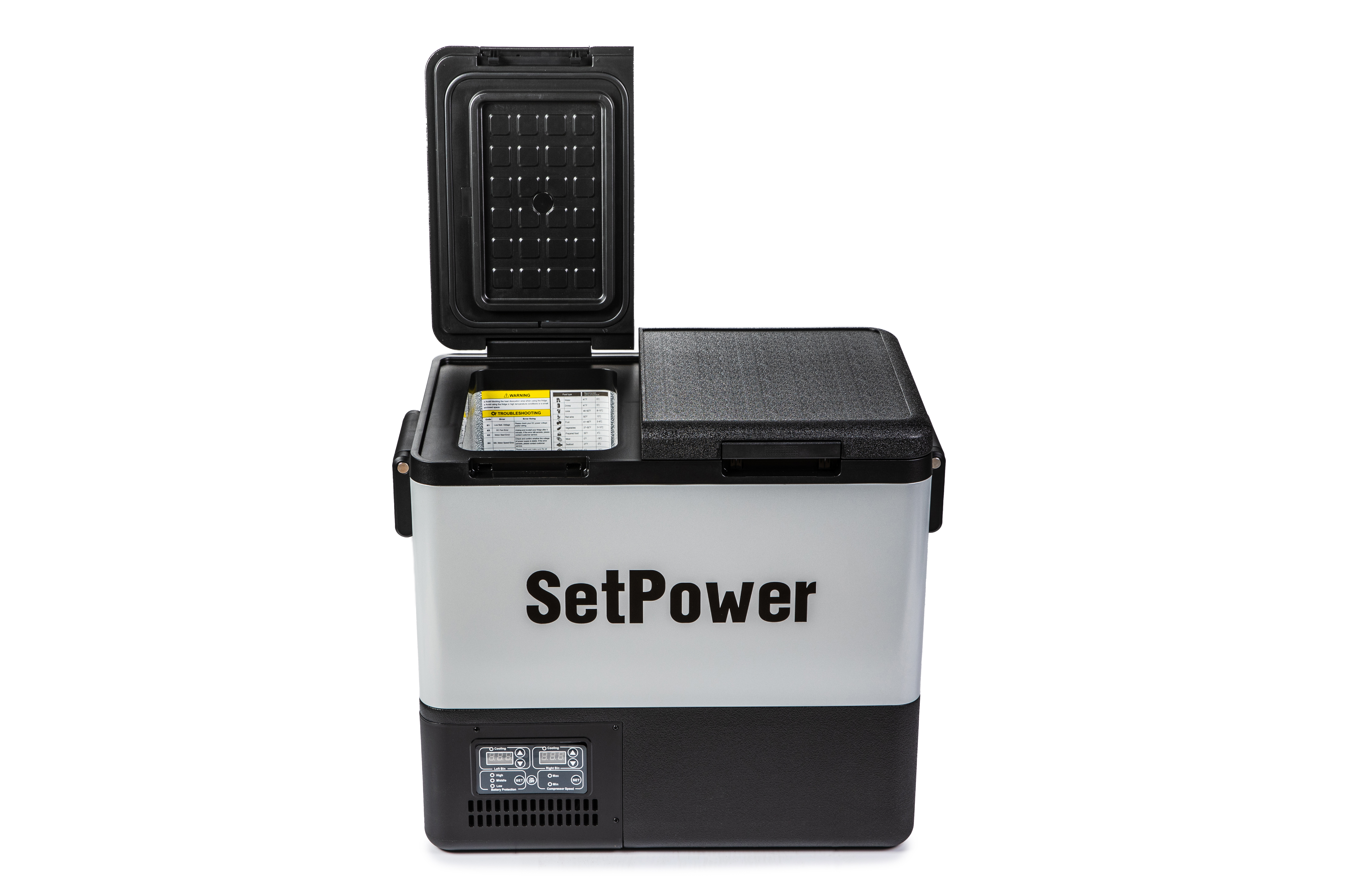 SetPower PT55 Холодильник двухкамерный 12/24В