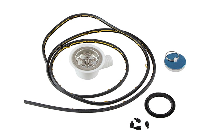 Раковина прямоугольная SNG 4237, с крышкой, Dometic