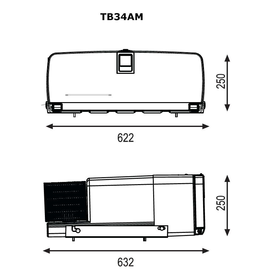 TB 34AM, Indel B, Scania R автохолодильник встраиваемый