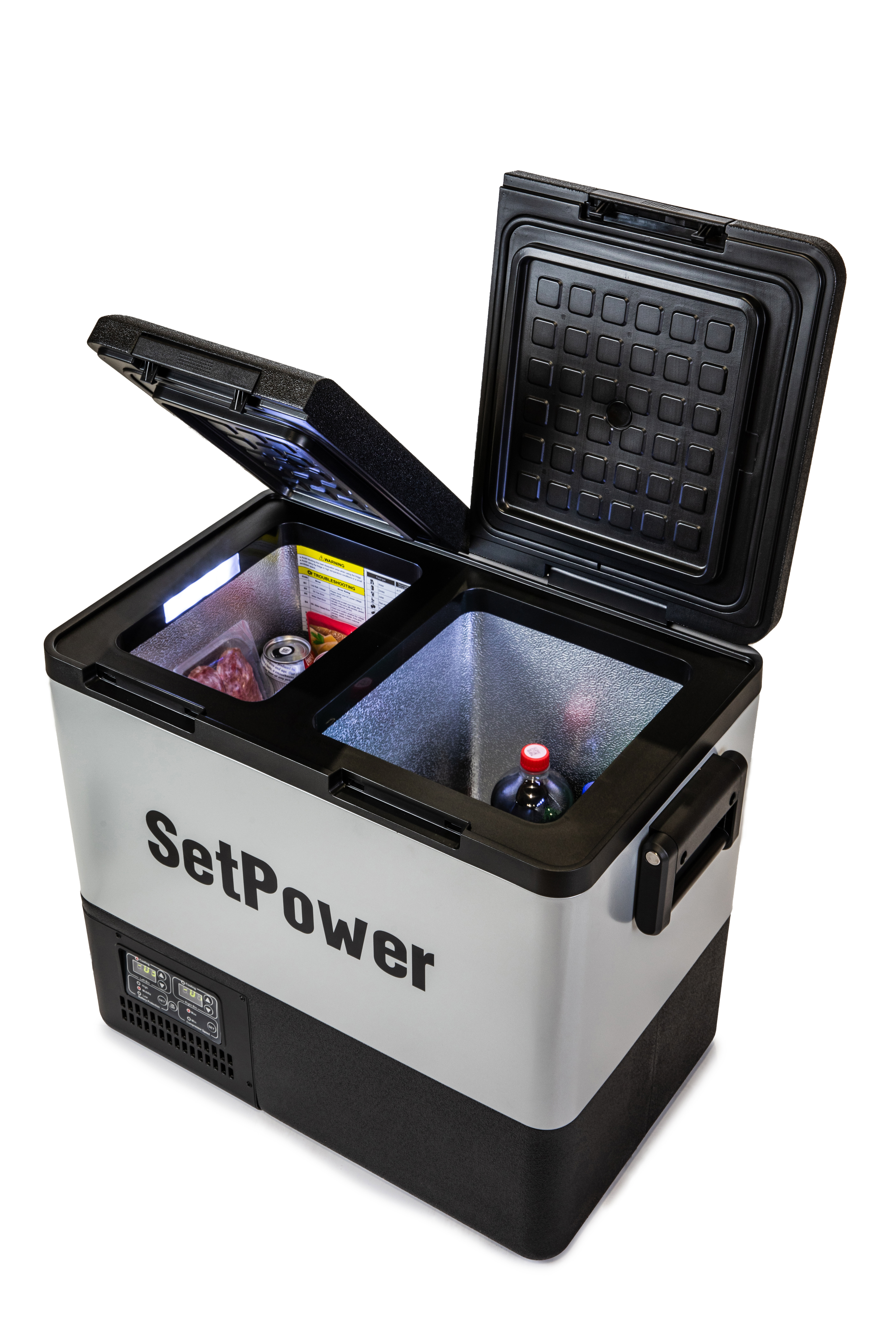 SetPower PT55 Холодильник двухкамерный 12/24В