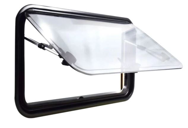 Окно откидное MobileComfort W5035R, 500х350mm,  шторка рулонная, антимаскитка