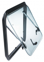 Окно откидное Sanjo 3J-EW 500x800 мм Плиссированная штора, цвет белый.