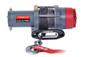 Come Up Cub 3S (1361 кг, трос синтетический), лебёдка электрическая