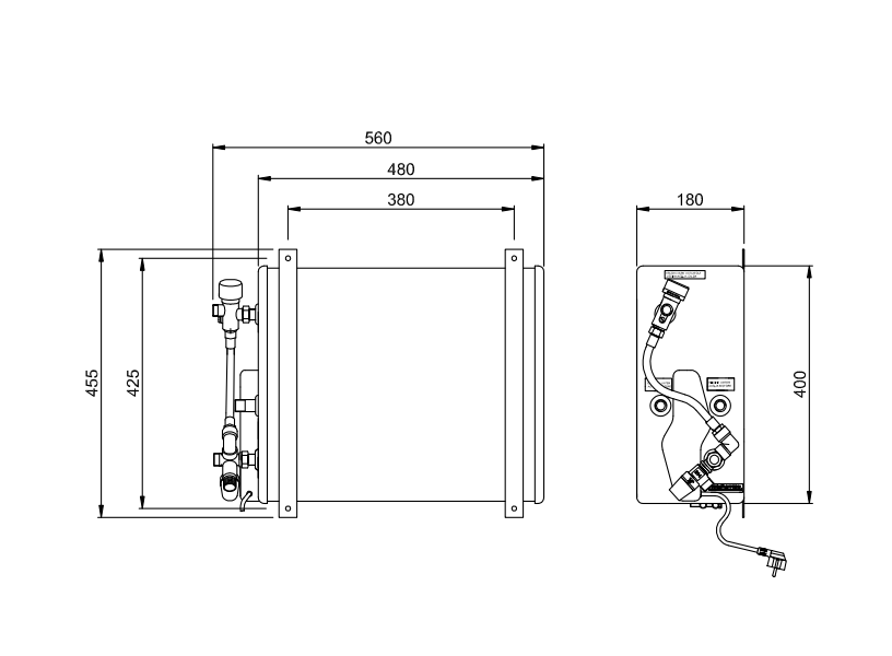 Бойлер Isotemp Slim Sqare 16