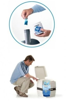 Сашеты для кассетных и переносных биотуалетов Aqua Kem® Blue, 15 шт.