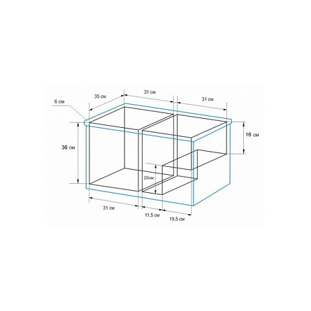 Indel B TB 65 DD OFF, автохолодильник компрессорный