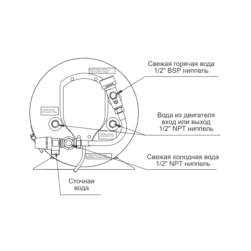 Бойлер Isotemp Slim 15