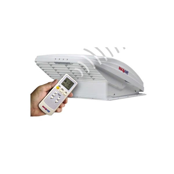 Люк с вентилятором MaxxFan Deluxe (400Х400 мм), белый