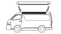 MobileComfort M250WG Маркиза настенная механическая, корпус белый, полотно светло-серое