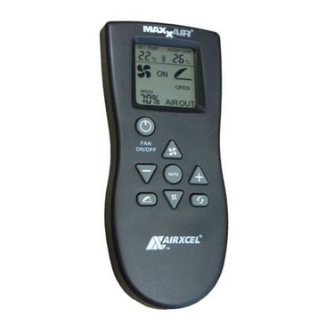 Люк с вентилятором MaxxFan Deluxe (400Х400 мм), прозрачный