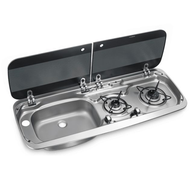 Варочная панель газовая HSG 2370L, Dometic, с раковиной