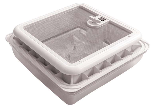 Люк с вентилятором Sanjo Turbo Vent 280x280