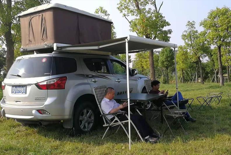 MobileComfort ME300WG Маркиза настенная электрическая, корпус белый, полотно светло-серое