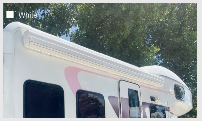 Маркиза настенная электрическая CAMPER-MARINE CM-W5535MW, 350х250, белый корпус