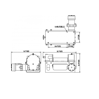 ЛЧГ54И Буйвол, лебёдка гидравлическая
