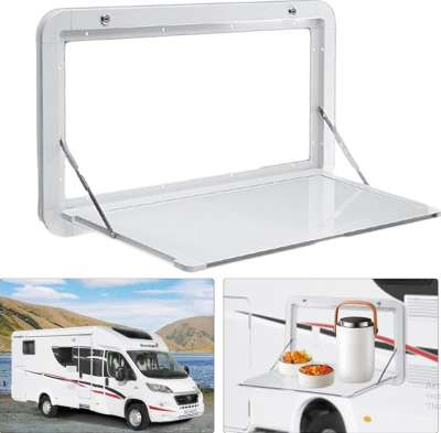 RV Picnic Table 3J-CPD 500x900 мм стол откидной уличный для автодома (белый)
