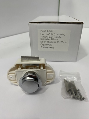 Защёлка мебельная - Furniture Lock Series BL01N-WPC