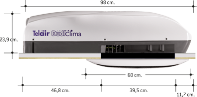 Telair Dualclima 12500H