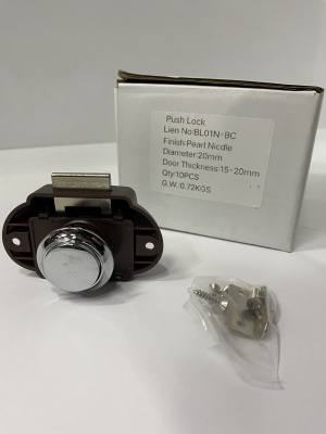 Защёлка мебельная - Furniture Lock Series BL02N-BC