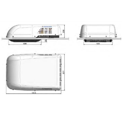 Autoclima RTEH 21, кондиционер накрышный