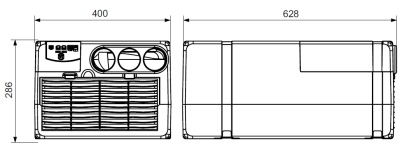 Dometic FreshWell 3000 Напольный кондиционер для автодома и кемпера