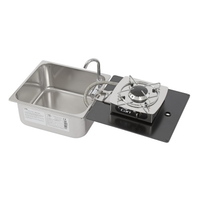 Варочная панель газовая Can LC 1710, с раковиной