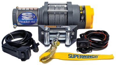 SuperWinch Terra 25 (1134 кг, трос - сталь), лебёдка квадроциклов и снегоходов