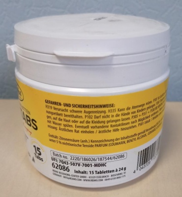 Таблетки для кассетных и переносных биотуалетов Camp4 All-Tabs, 15 шт.