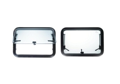 Окно откидное Sanjo 3J-EW 500x800 мм Плиссированная штора, цвет белый.