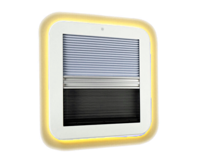 Люк для автодома 40x40 см, Sanjo - RV Roof Window 3J-RW-2 35-45mm